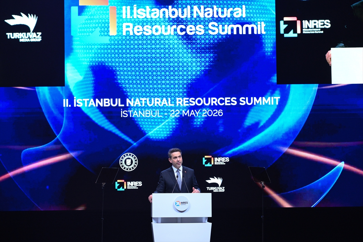 AA-20260522-41466087-41466086-BAKAN_ALPARSLAN_BAYRAKTAR_ISTANBUL_DOGAL_KAYNAKLAR_ZIRVESINDE_KONUSTU
