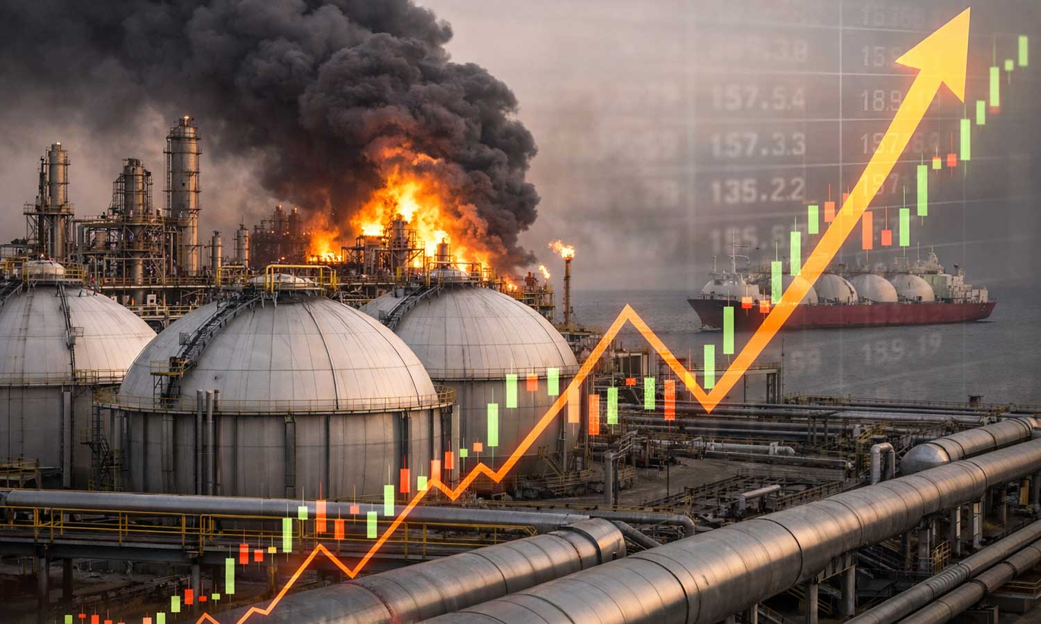 LNG krizi kapıda mı? Gaz fiyatları yüzde 8,5 arttı