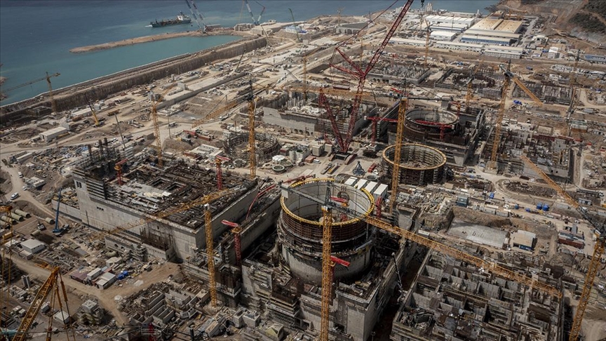 Akkuyu NGS'nin 1'inci güç ünitesi kurulumu tamamlandı