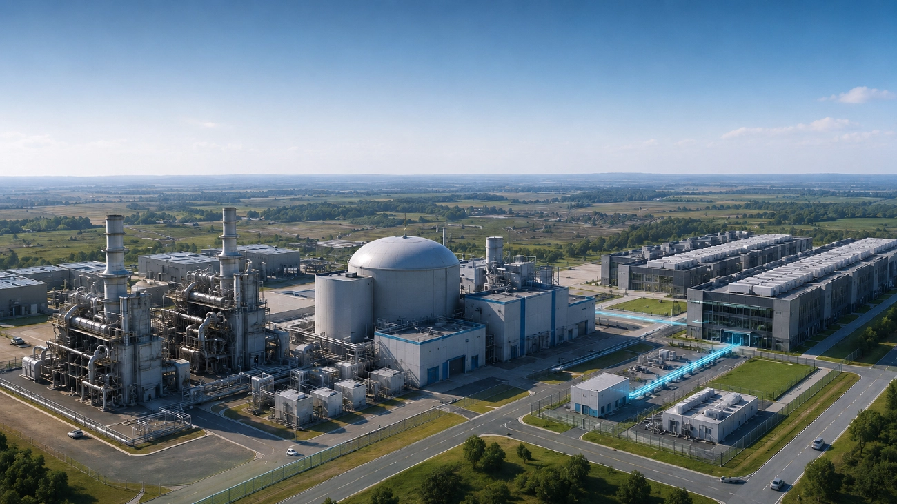 Yapay zeka talebine hibrit enerji santrali çözümü