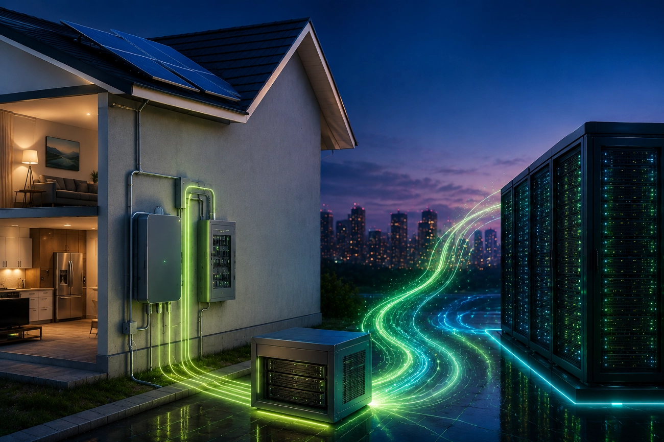Evlerdeki boş elektrik yapay zeka için kullanılacak