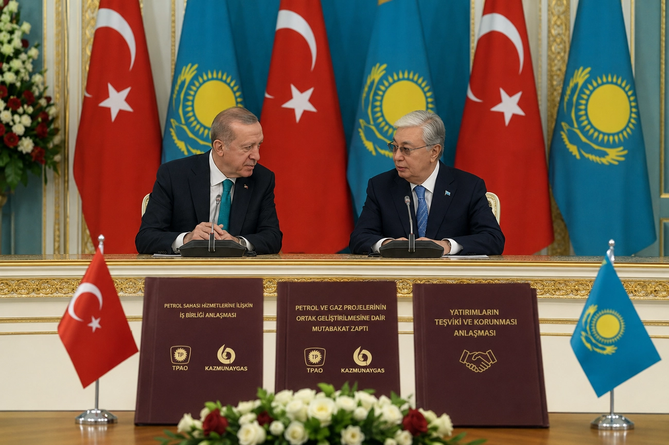 Astana zirvesine TPAO-KazMunayGas anlaşmaları damga vurdu
