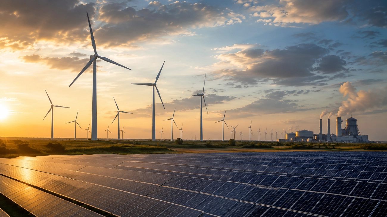 Dünya elektriğinde rüzgar ve güneş dönemi