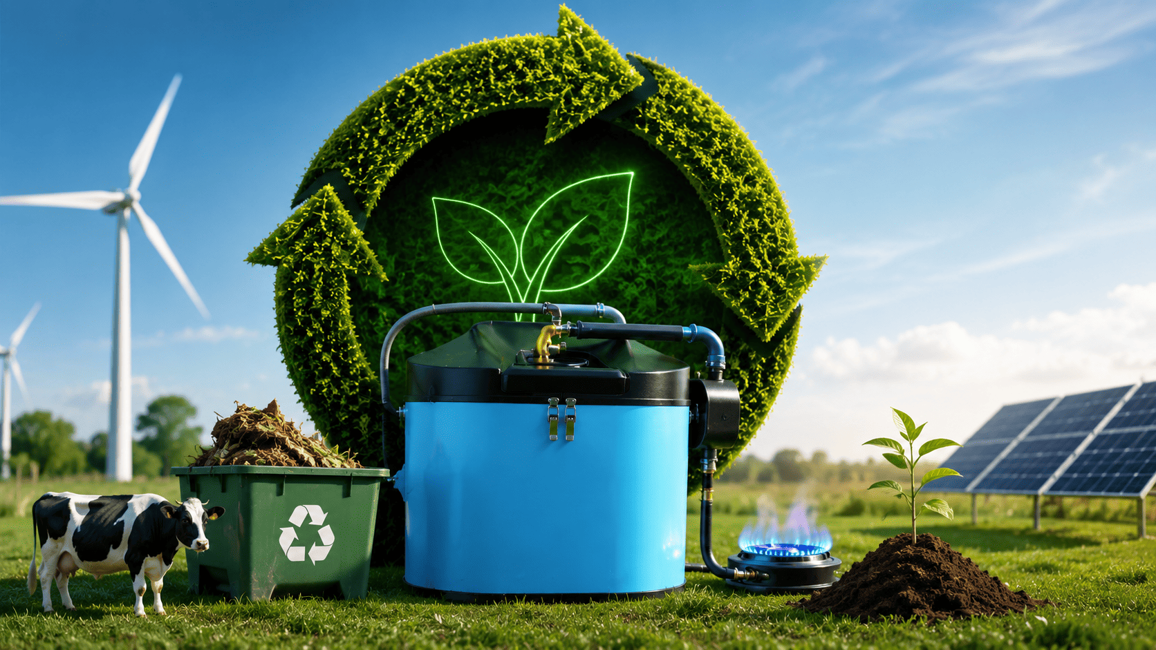 TEMSAN’dan hayvan atığını enerjiye çeviren sistem