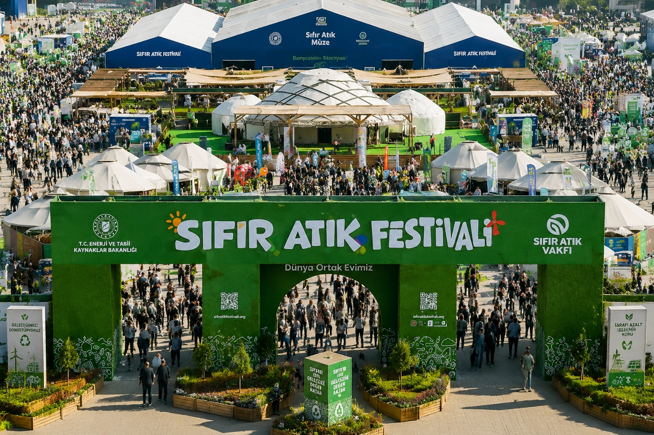 İstanbul Sıfır Atık Festivali 1 milyon ziyaretçiyle gerçekleşti