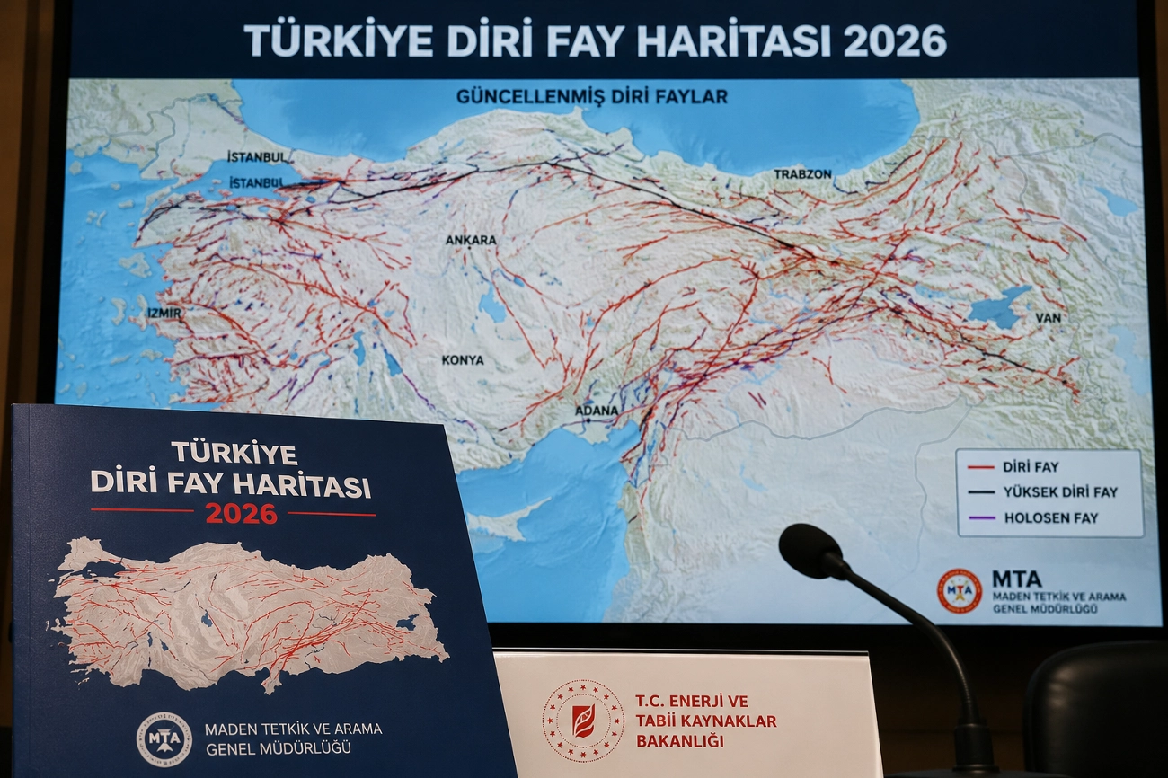 Türkiye Diri Fay Haritası enerji ve maden yatırımlarına rehber olacak