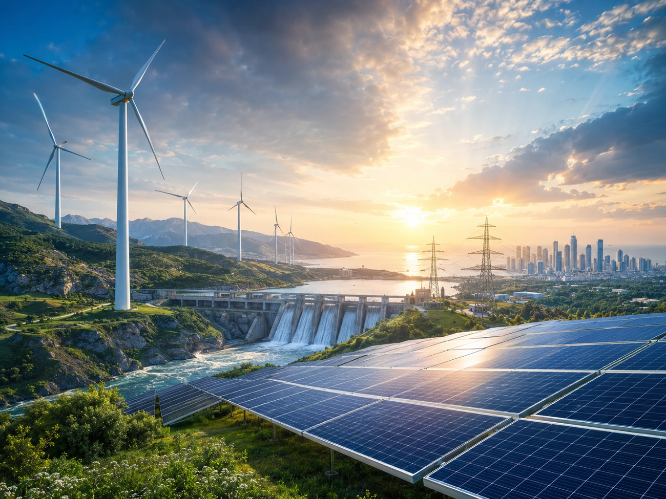 Temiz enerji küresel talep artışında ilk sıraya yerleşti