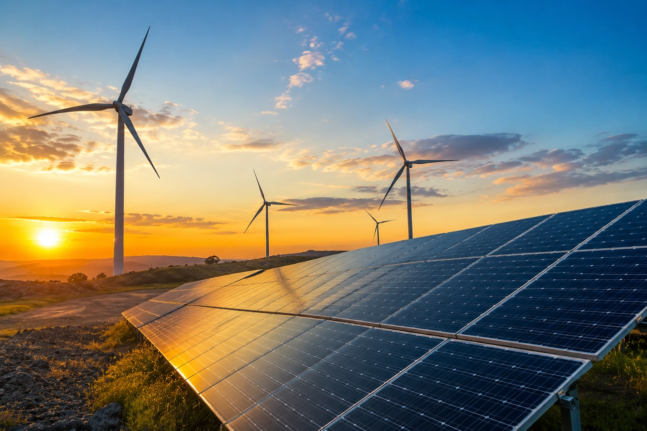 Elektrik üretiminde güneş ve rüzgarın ağırlığı artıyor