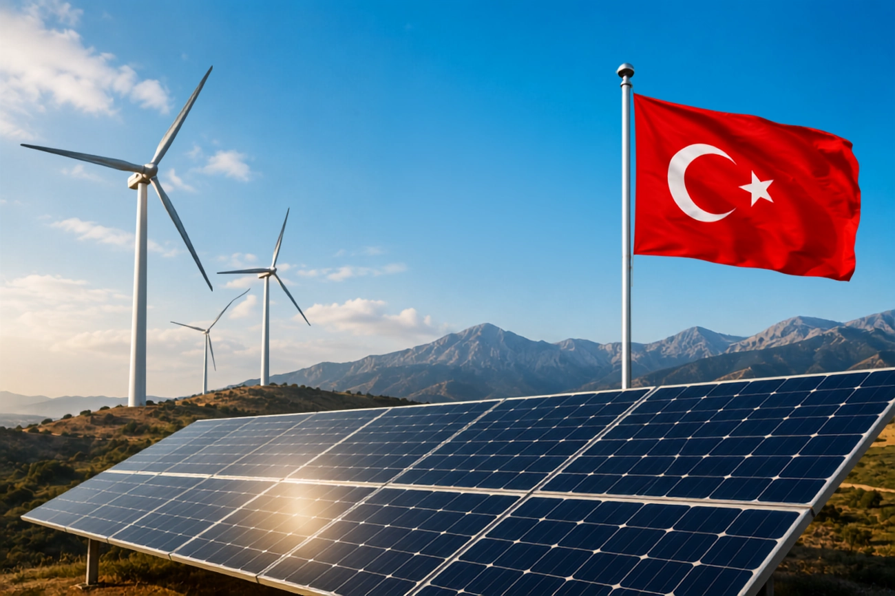 Türkiye’ye 3 bin MW’lık yeni güneş ve rüzgar yatırımı
