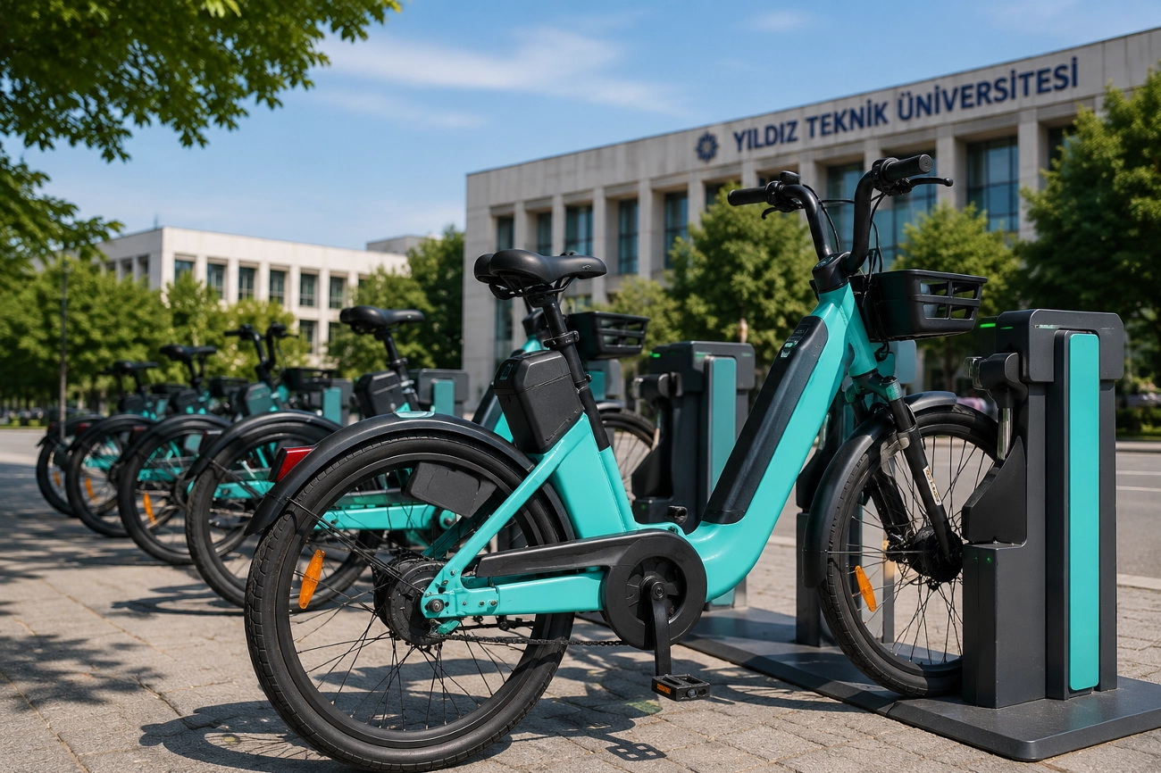 YTÜ kampüsüne paylaşımlı elektrikli bisiklet sistemi geliyor