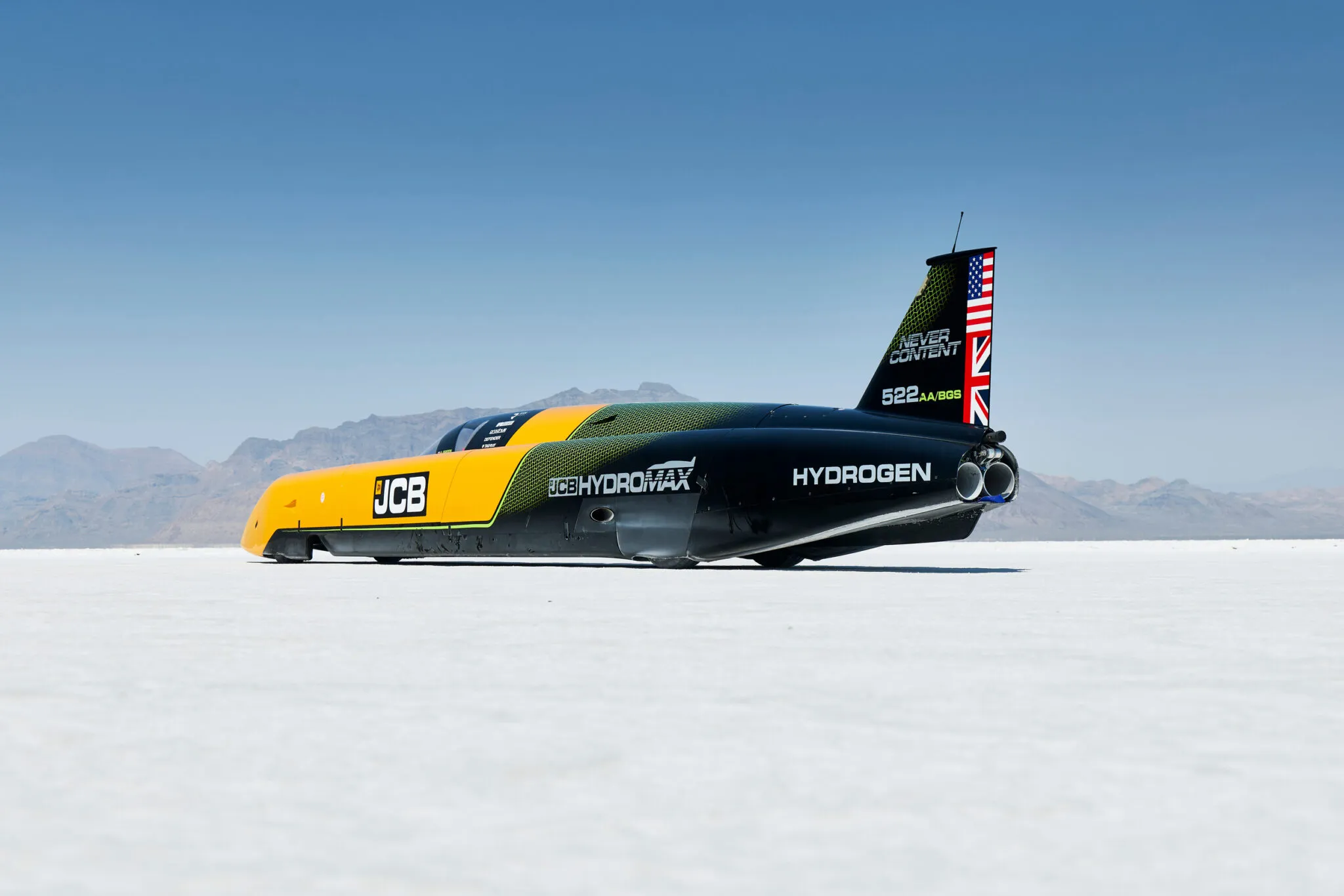JCB hidrojen motoruyla 654 km/saat sınırını gördü