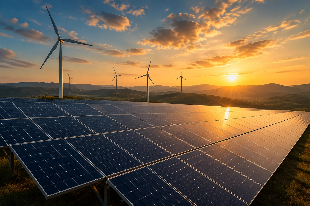 Güneş ve rüzgar elektrik üretiminde ağırlığını artırdı