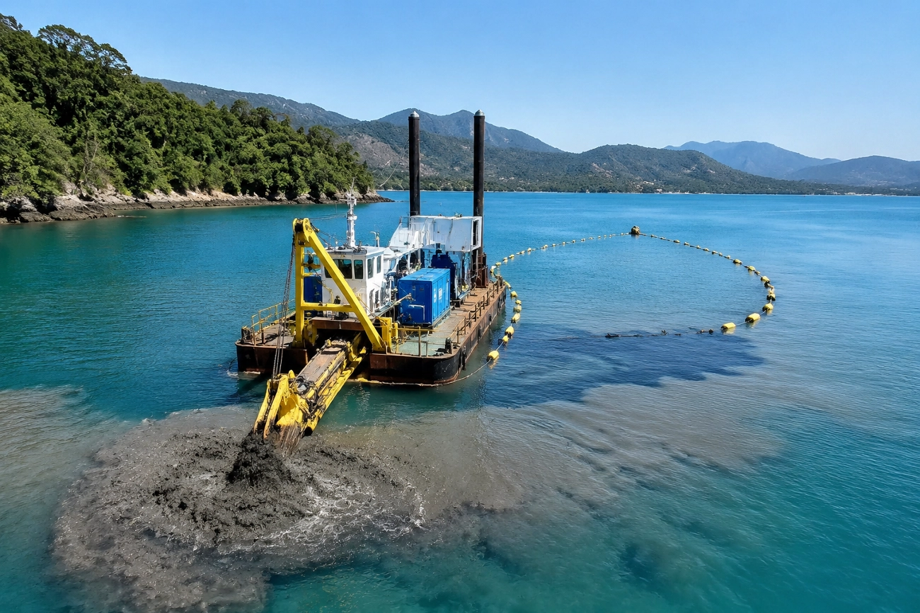 En kapsamlı dip çamuru temizliği Fethiye'de başlayacak