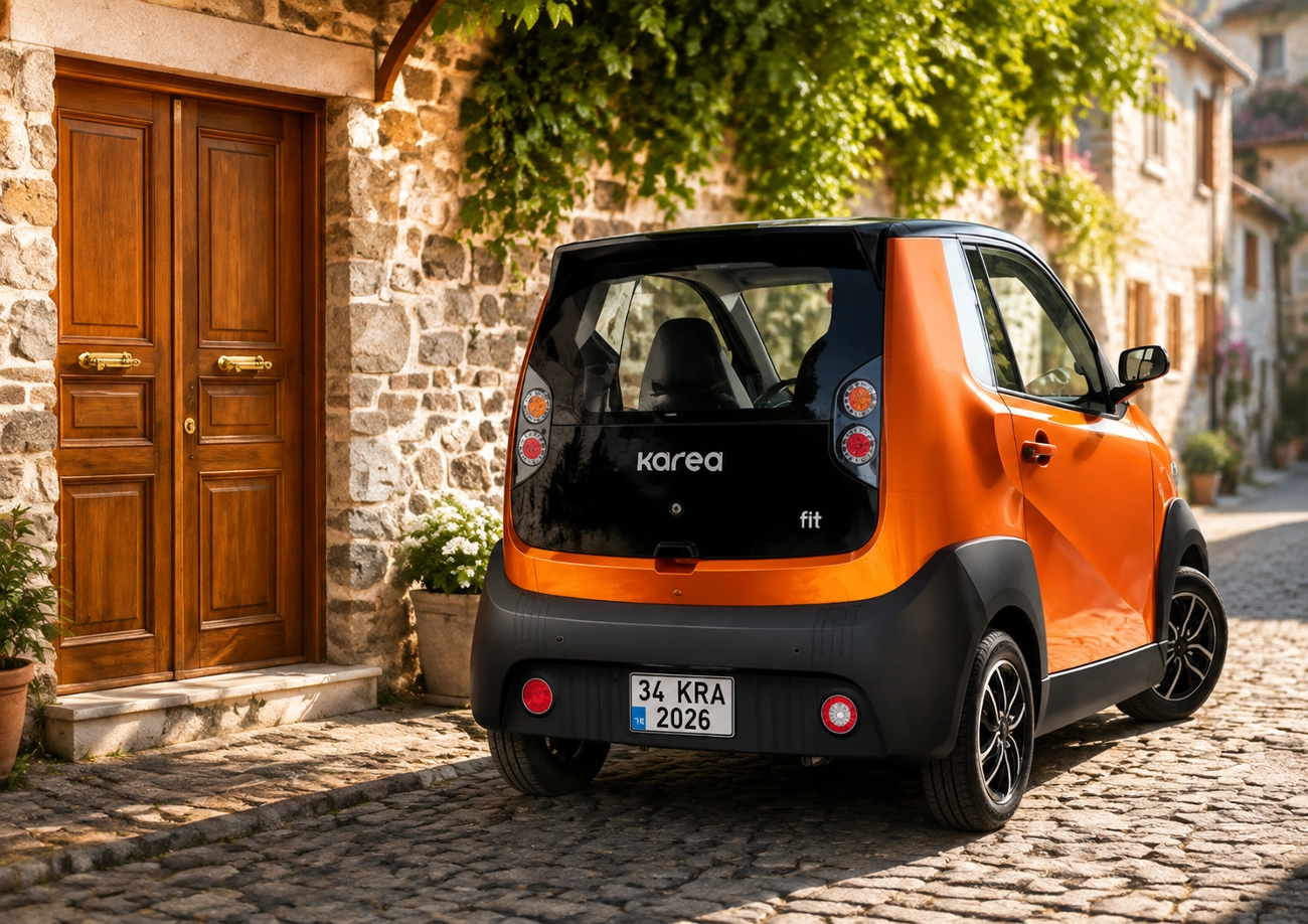 Kredi kartına 12 taksitle yerli elektrikli araç: Karea Fit satışta
