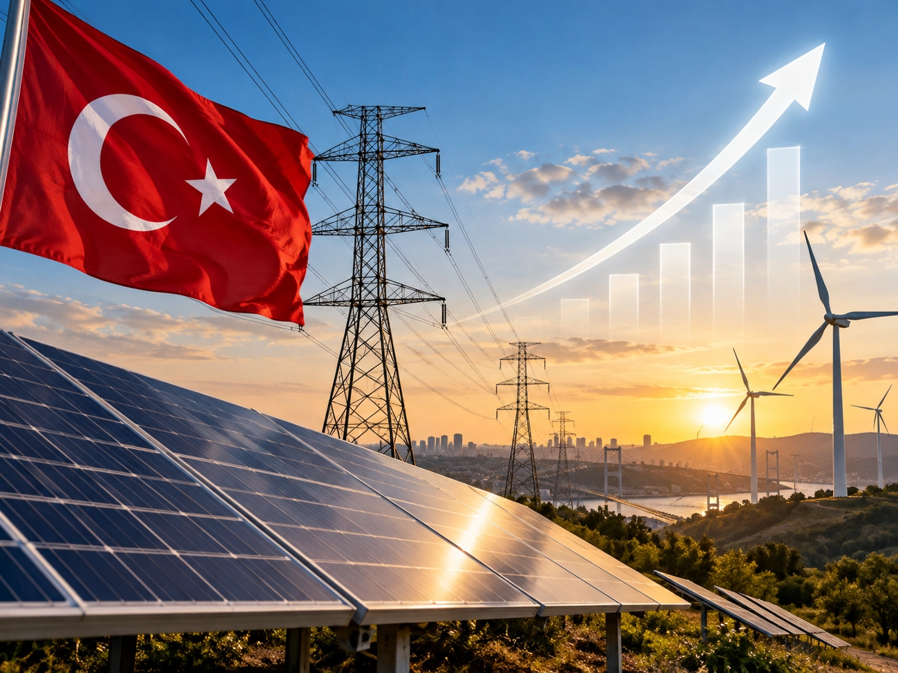Türkiye elektrik talebinde IEA ülkeleri arasında zirvede