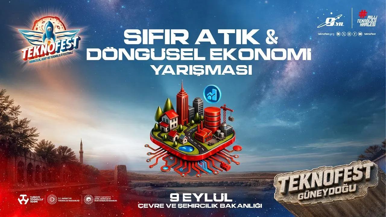 TEKNOFEST’te sıfır atık için 20 finalist yarışacak