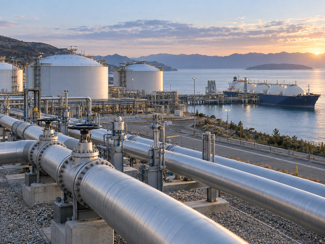 Türkiye doğal gaz alımını beşte birden fazla azalttı