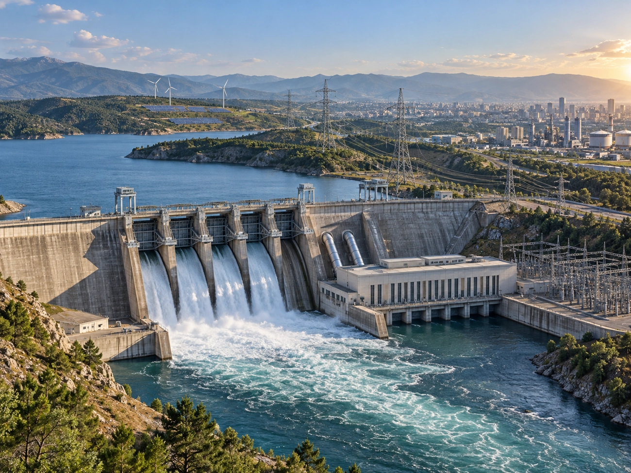 Elektrik üretiminde en büyük pay hidroelektriğin