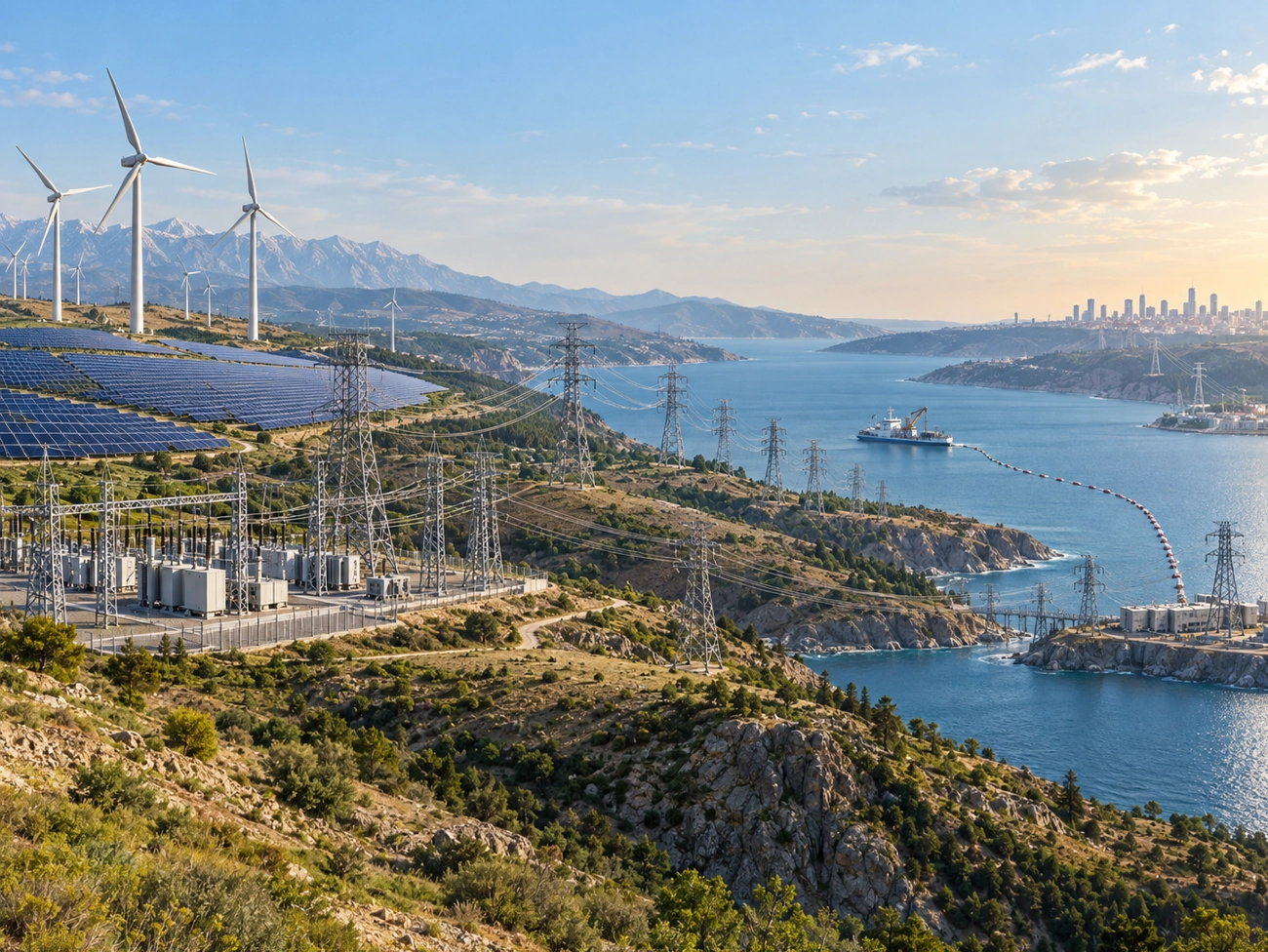Avrupa’ya uzanacak yeni yeşil enerji hattı