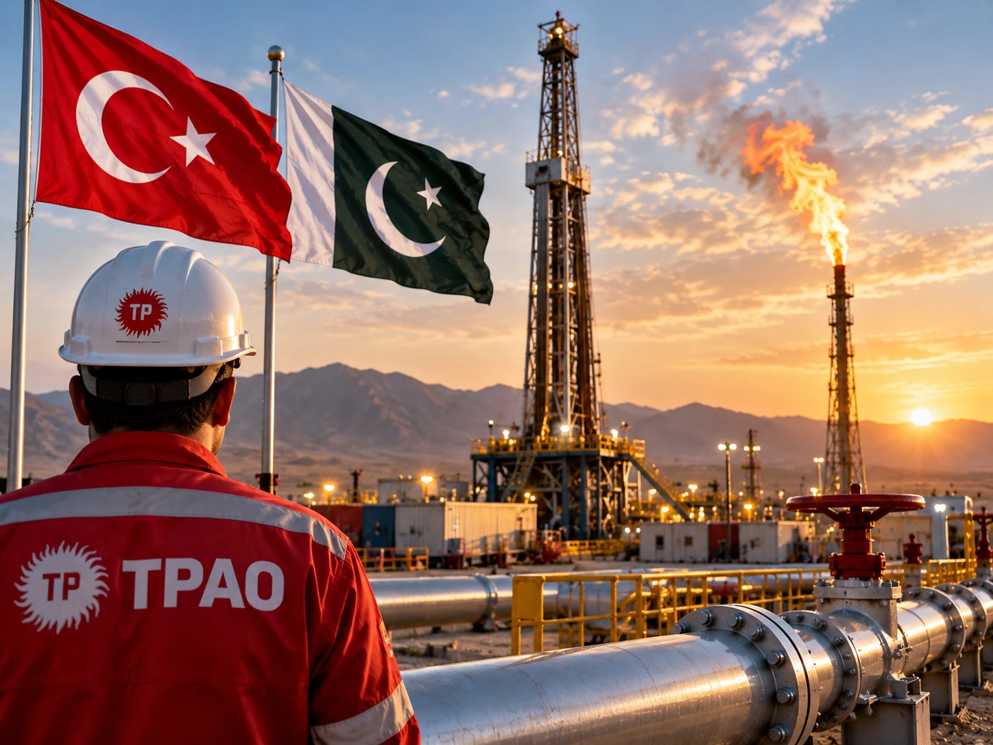 TPAO’nun Pakistan’daki sahasında doğal gaz üretimi başladı