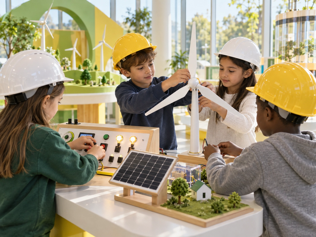 44 bin çocuk enerjinin nasıl üretildiğini deneyimledi
