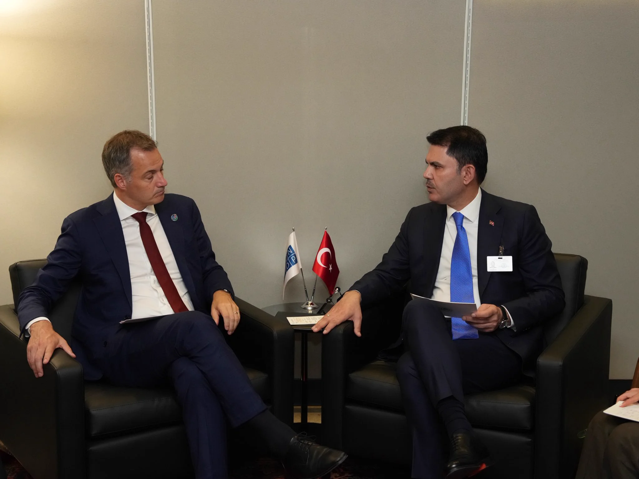 Bakan Kurum, UNDP Başkanı De Croo ile New York'ta görüştü