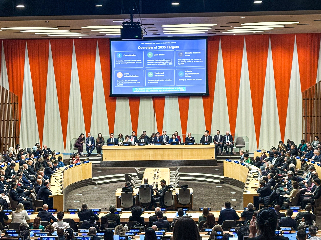 COP31’in 2035 enerji ve iklim hedefleri BM'de tanıtıldı