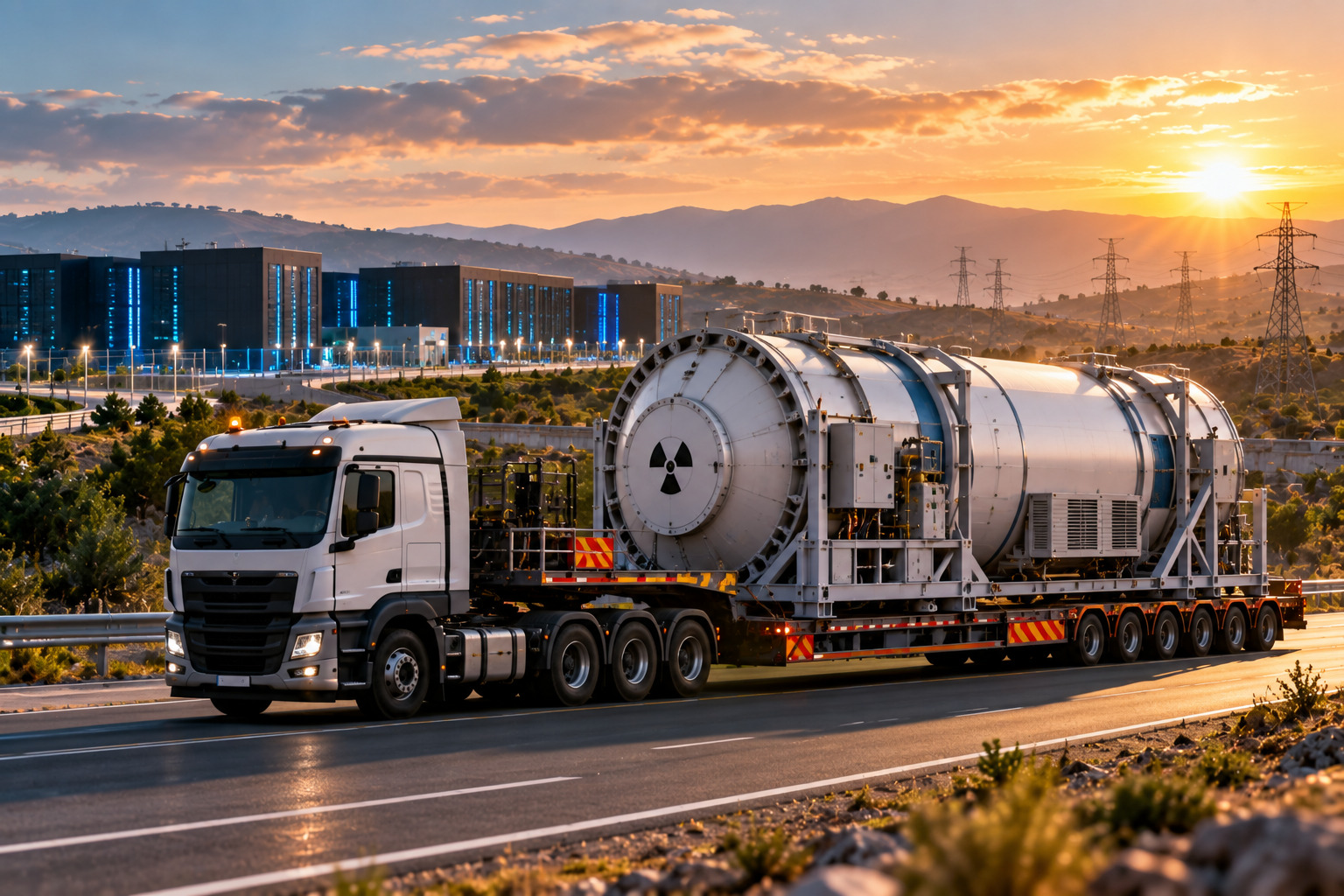  Kamyonla taşınabilen nükleer reaktör: 10 MW güç sağlayacak