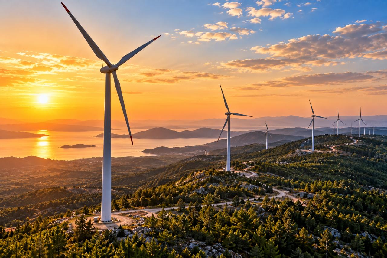  Enerjisa Üretim’in 84 MW’lık Gaia RES santrali Muğla’da üretime başladı