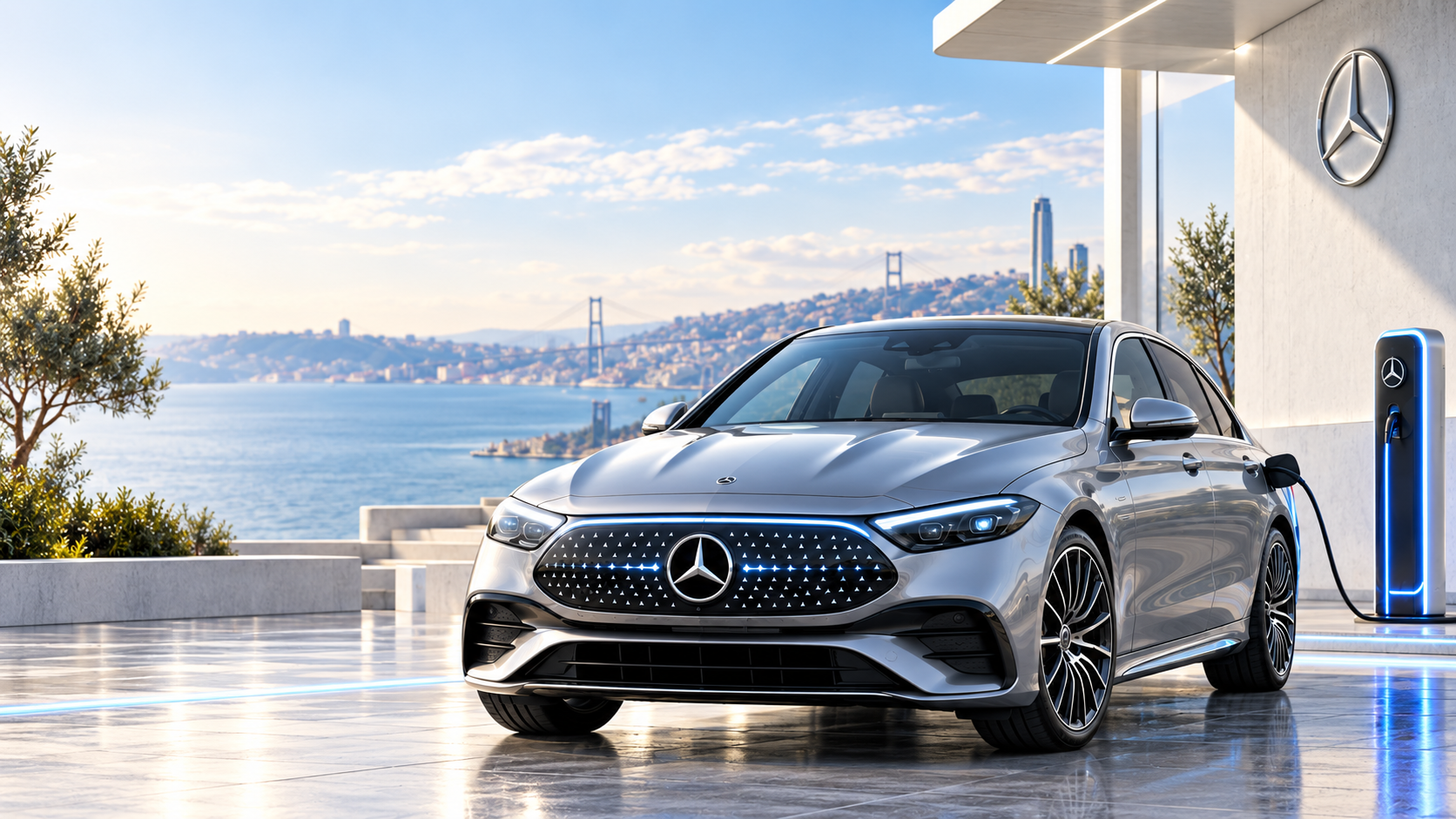709 km menzilli Mercedes C-Serisi satışa çıktı