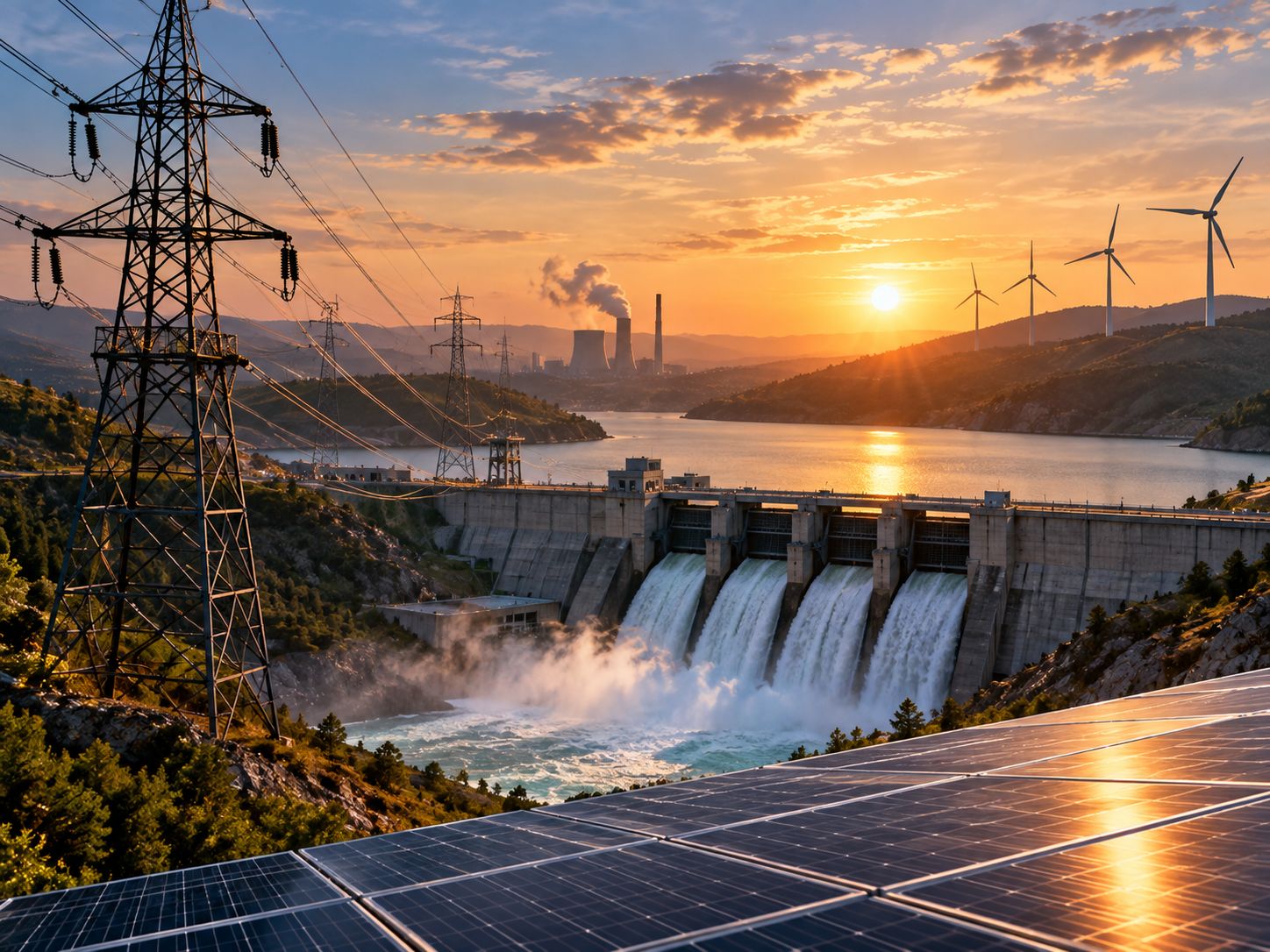 Türkiye'de elektrik üretiminde hidroelektrik ilk sırada