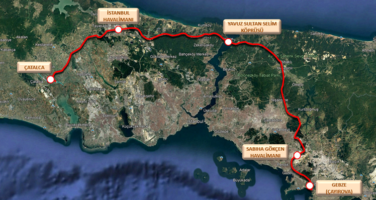 İstanbul’un kuzeyindeki demiryolu projesi tartışma yarattı
