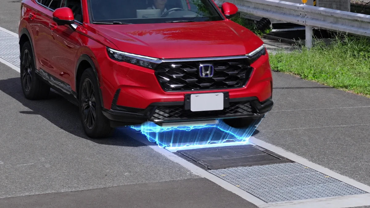 Honda’dan elektrikli araçlar için yolda şarj teknolojisi