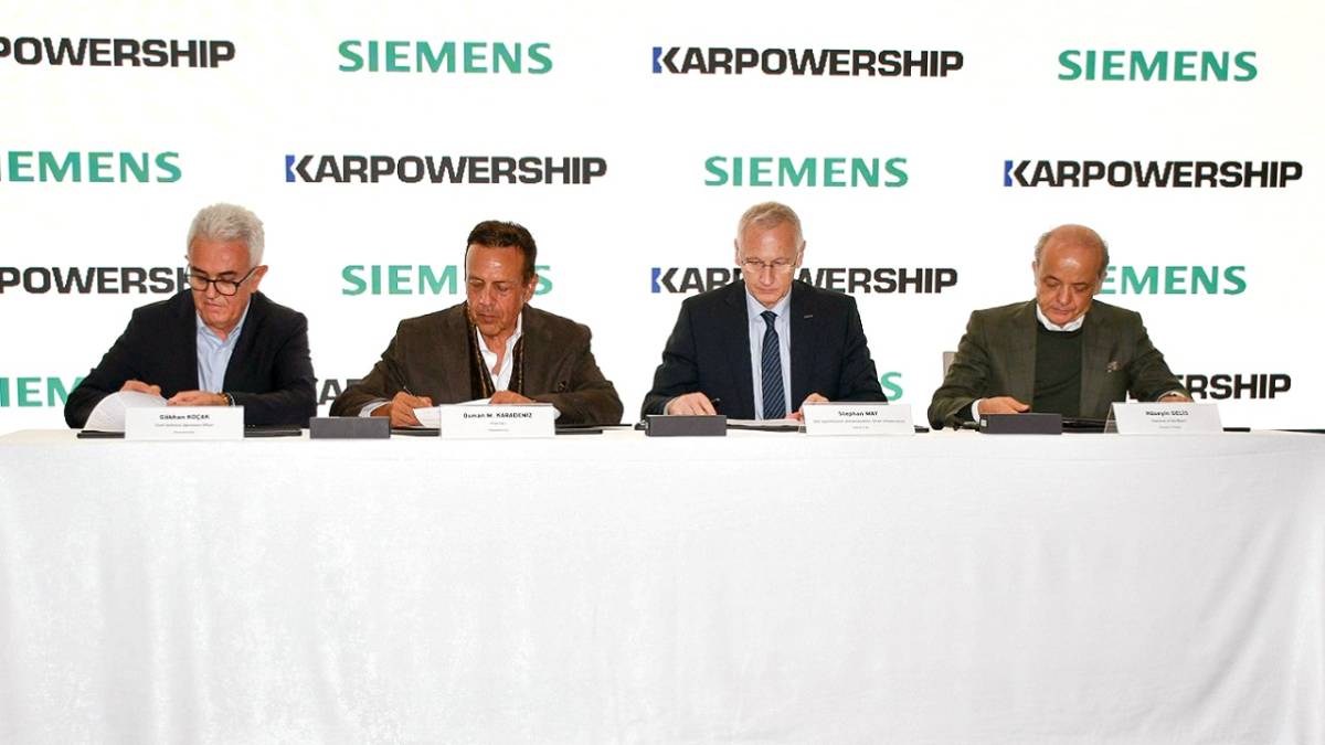 Siemens Türkiye’den Karadeniz Holding’e 843 panoluk enerji altyapısı çözümü