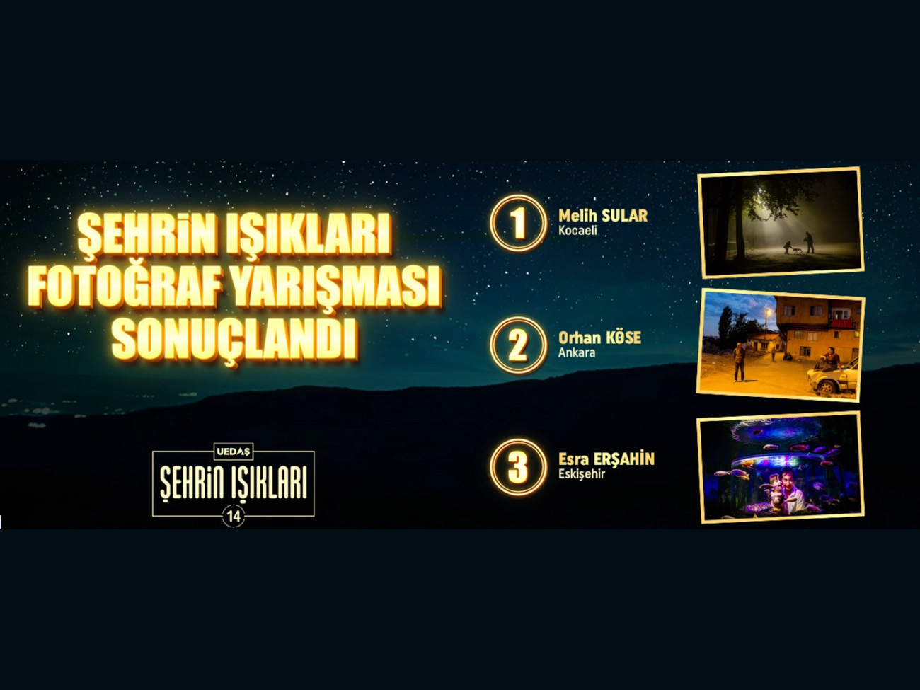 UEDAŞ’ın fotoğraf yarışmasında kazananlar belli oldu
