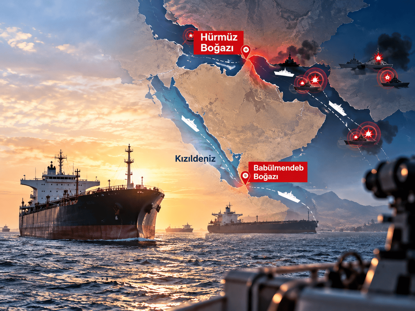 Petrol rotalarında alarm: İki boğaz için kesinti uyarısı