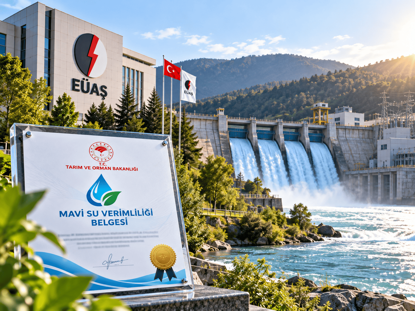 EÜAŞ, Mavi Su Verimliliği Belgesi alan ilkler arasında