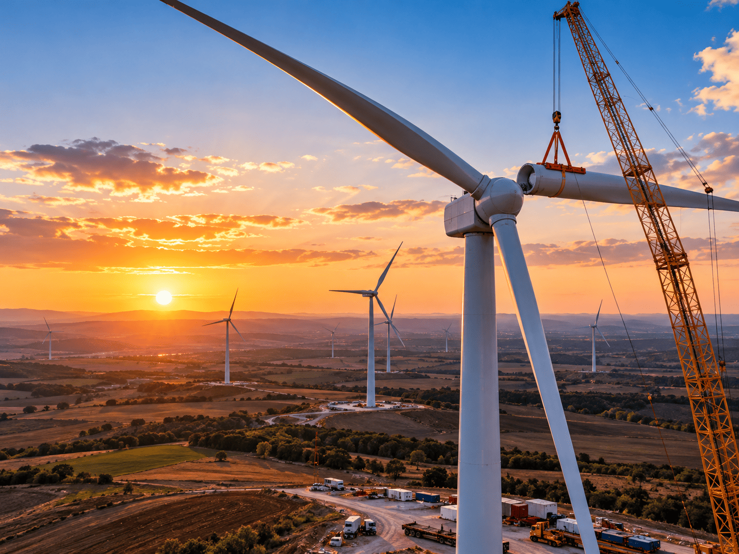 Enerjisa'nın 410 MW'lık Edirne RES projesinde yeni aşama