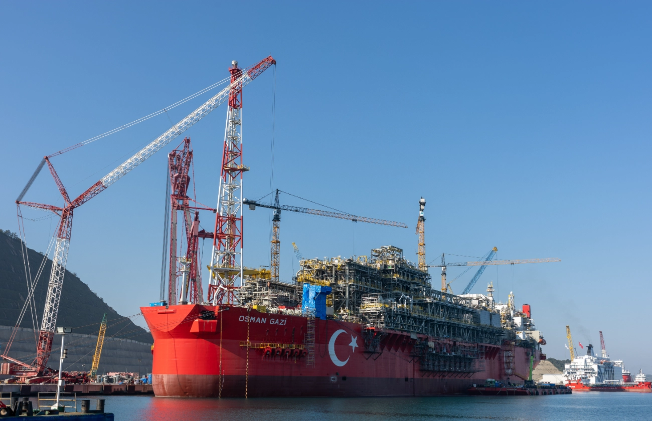 Osman Gazi Platformu'nda hedef yıl bitmeden ilk gaz