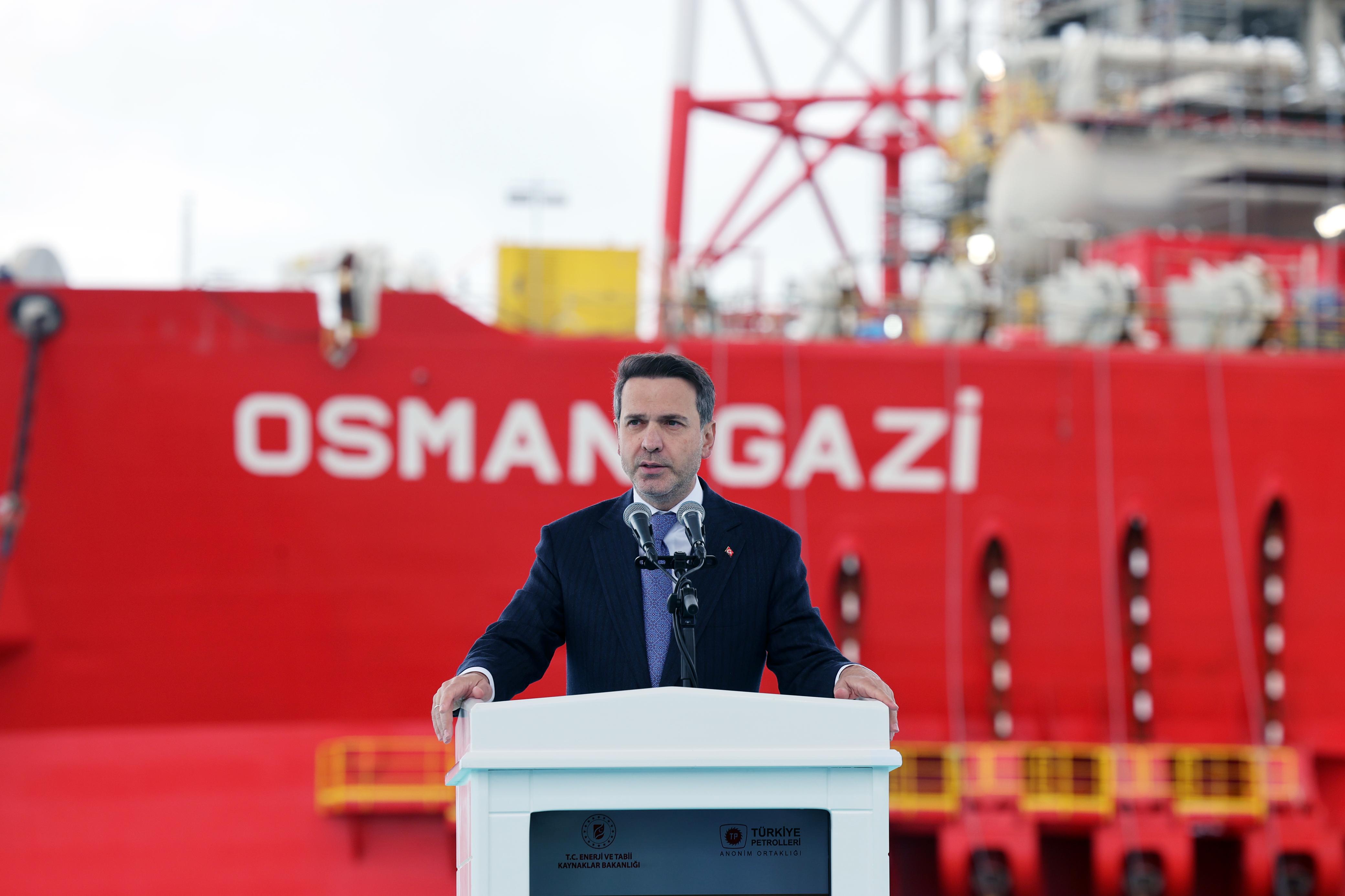 Osman Gazi'yle doğalgaz üretimi ikiye katlanacak