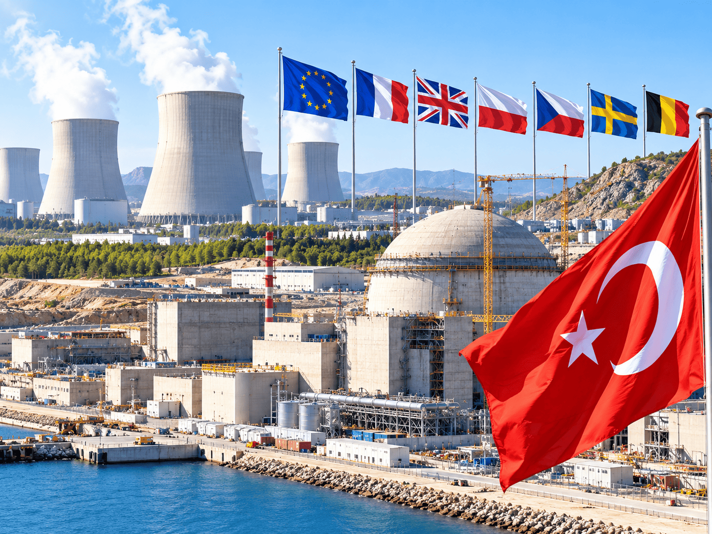 Avrupa'nın nükleer haritası değişiyor! Türkiye'de son durum
