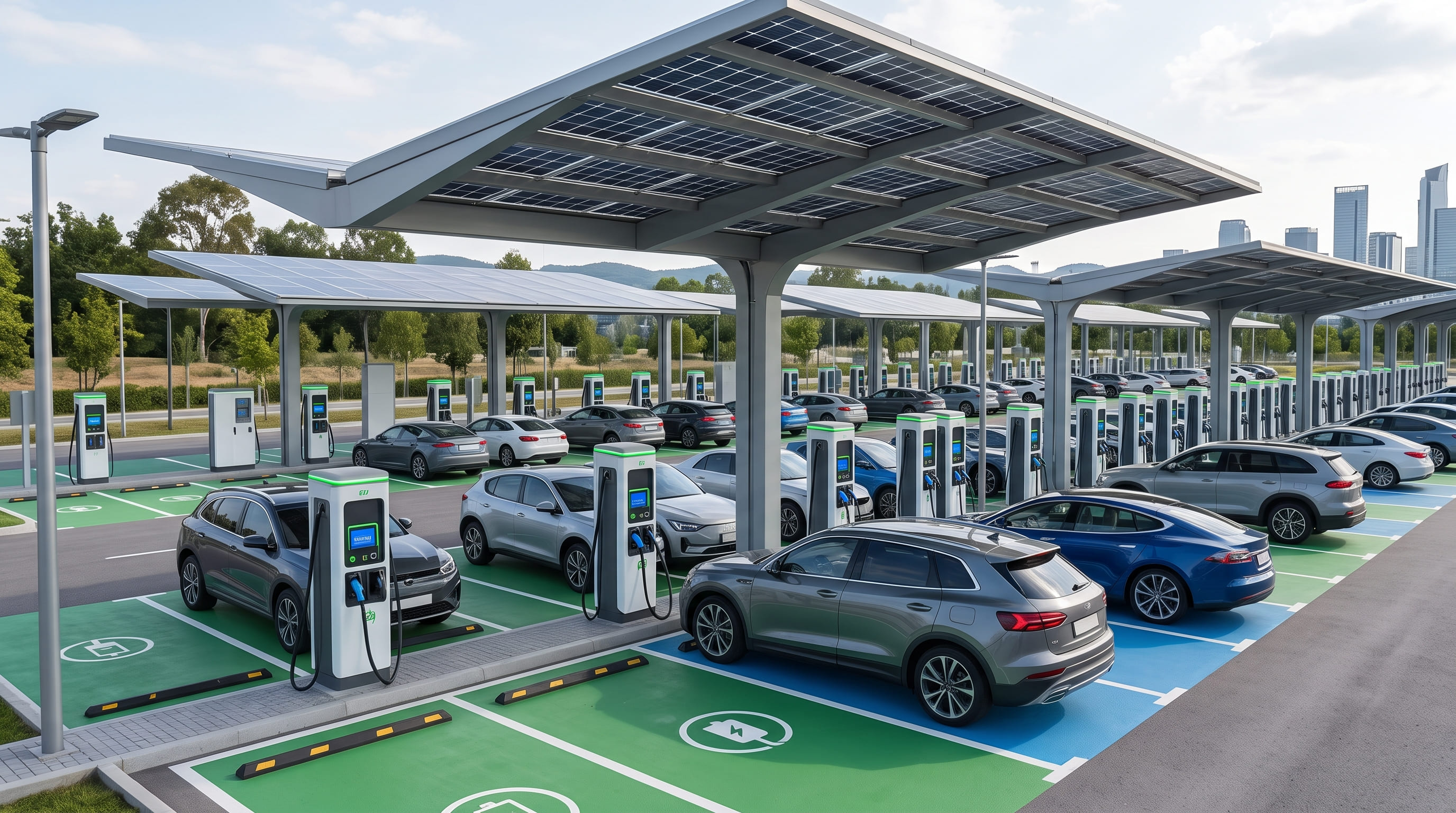 Elektrikli araç şarj istasyonları genişliyor