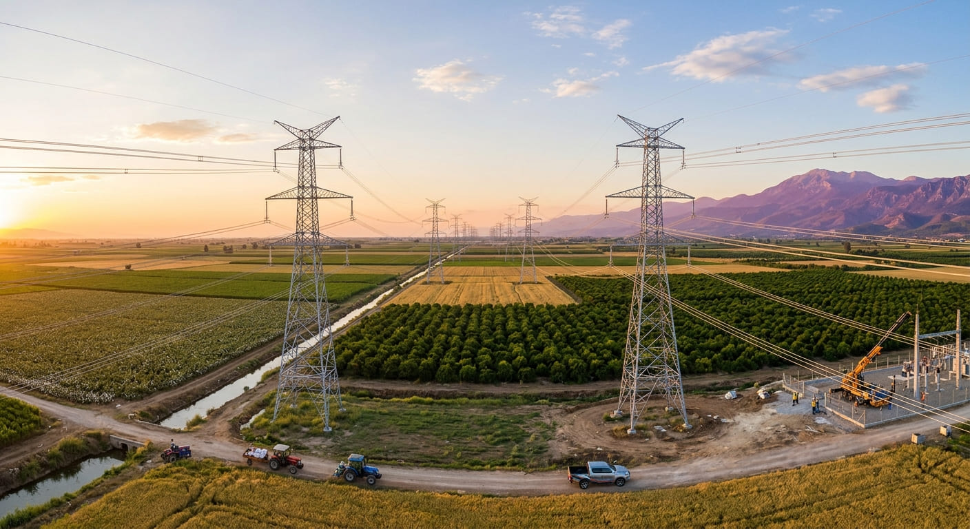 Adana’da 623 kilometrelik yeni enerji hattı yatırımı
