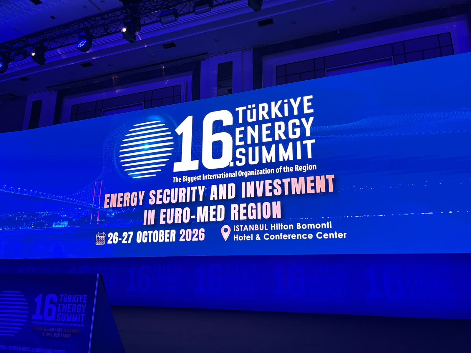 Enerji dünyasının buluşma noktası İstanbul: 16. zirve başladı