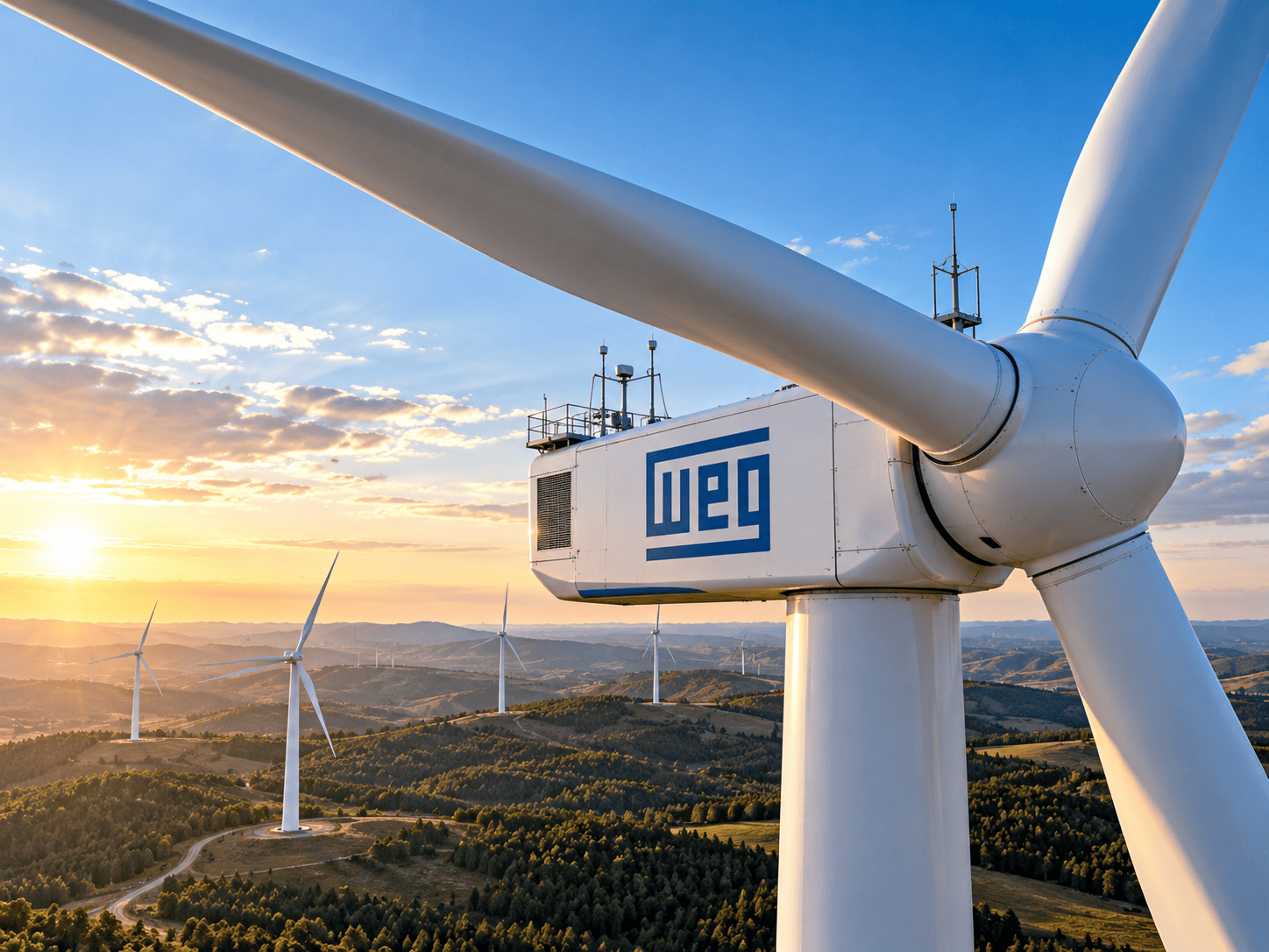 WEG'in 7 MW'lık rüzgar türbini sertifika aldı