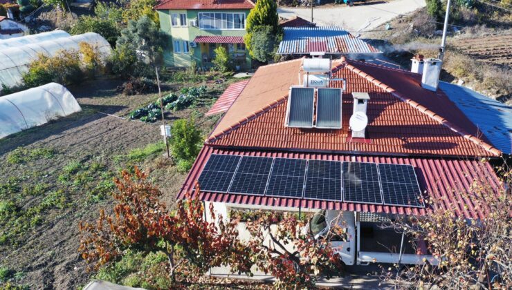 ORKÖY Desteği İle 28 Evin Çatısına Güneş Paneli Kuruldu