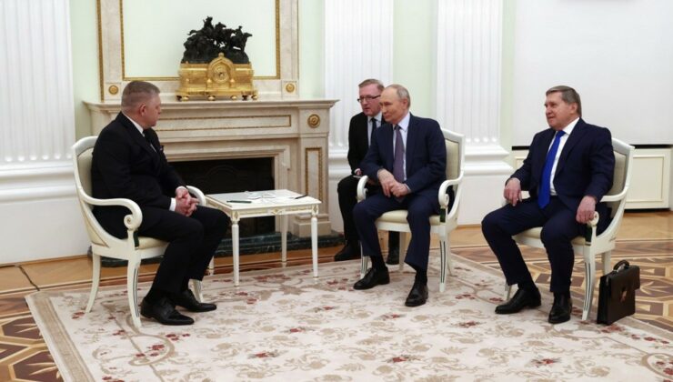 Slovakya Başbakanı Fico, Putin’le Gaz Sevkiyatını Görüştü