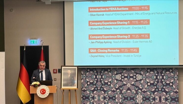 Büyükelçi Şen: Türkiye, Alman Şirketlere Enerjide Ortaklık Sunuyor