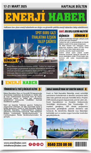 17-21 Mart Bülten