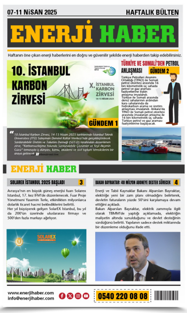 7-11 Nisan Bülten